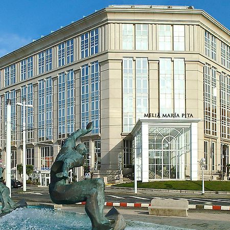Melia Maria Pita Hotel A Coruna Bagian luar foto