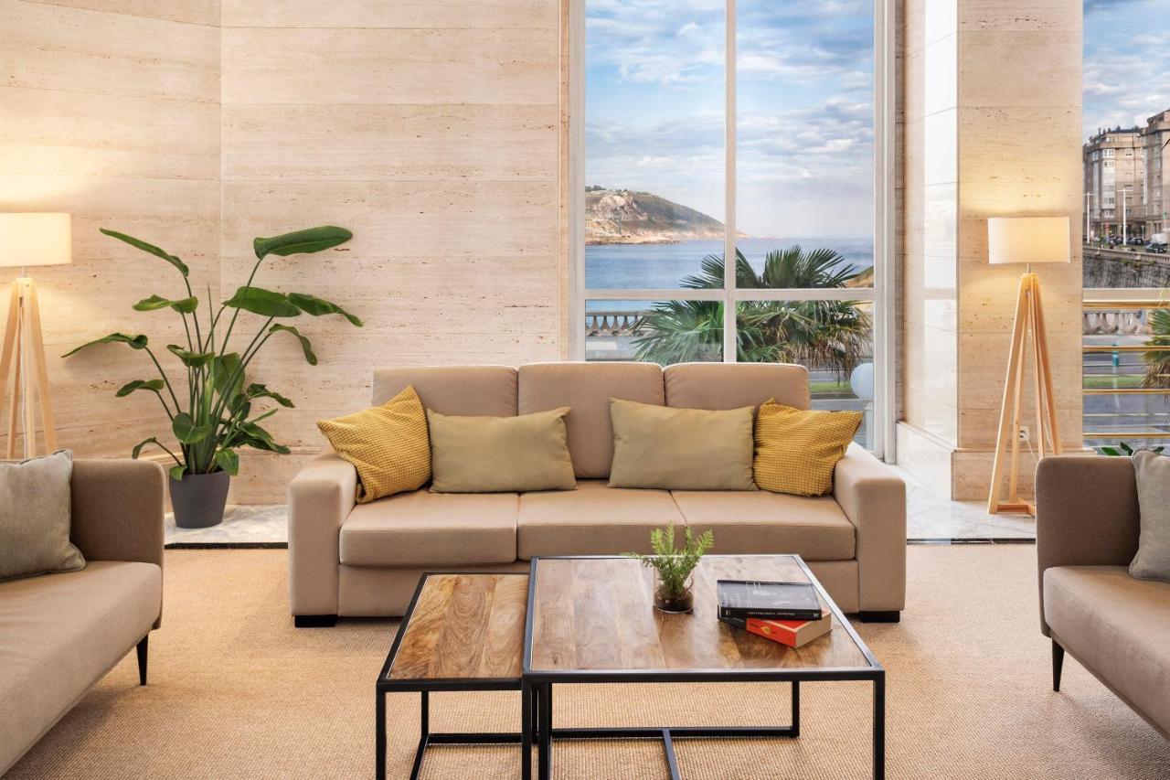 Melia Maria Pita Hotel A Coruna Bagian luar foto