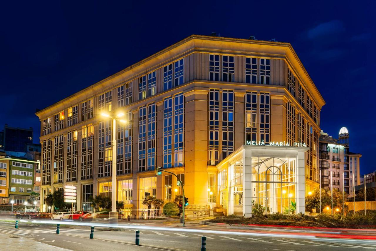Melia Maria Pita Hotel A Coruna Bagian luar foto