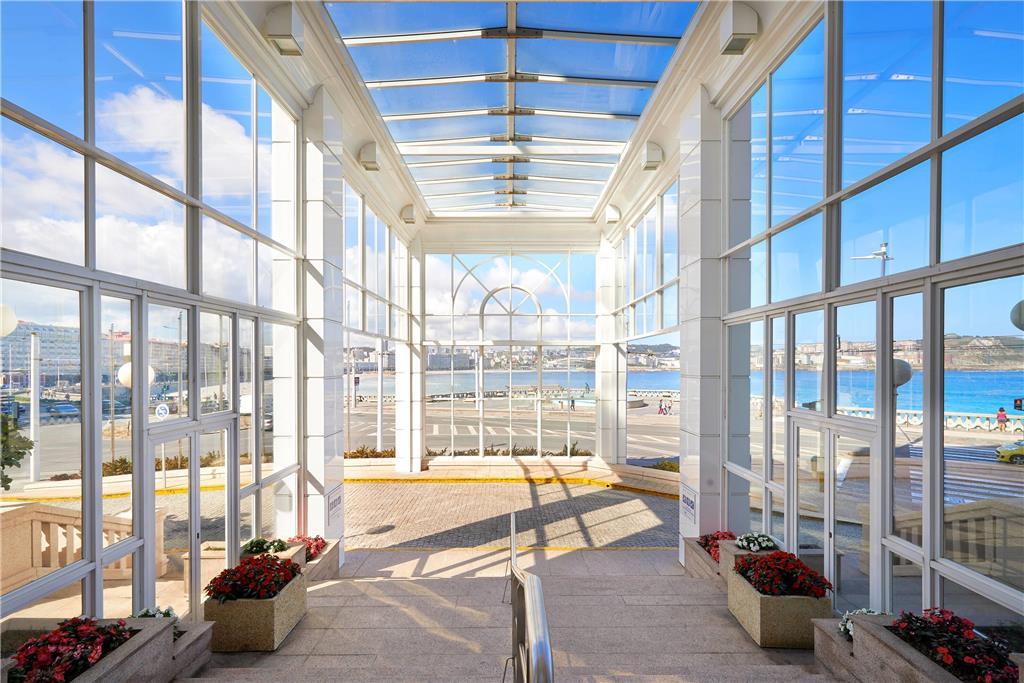 Melia Maria Pita Hotel A Coruna Bagian luar foto